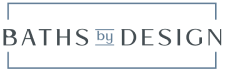 Baths by Design logo.